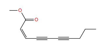 Methyl (Z)-2-decen-4,6-diynoate